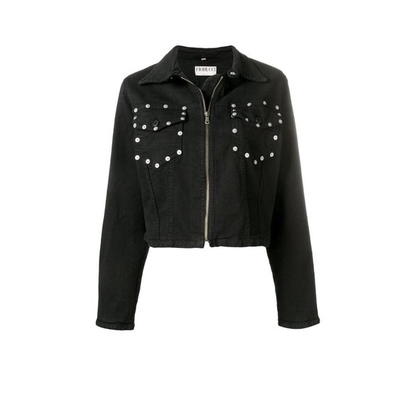 Fiorucci Popper Pocket Denim Jacket - Picture 1 of 5